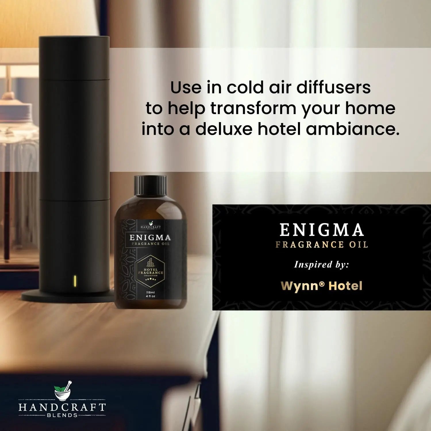 Handcraft Blends Hotel Fragrance Oil Enigma Scent – Luxury Hotel Collection Diffuser Oil Scents Handcraft Blends Au supplements