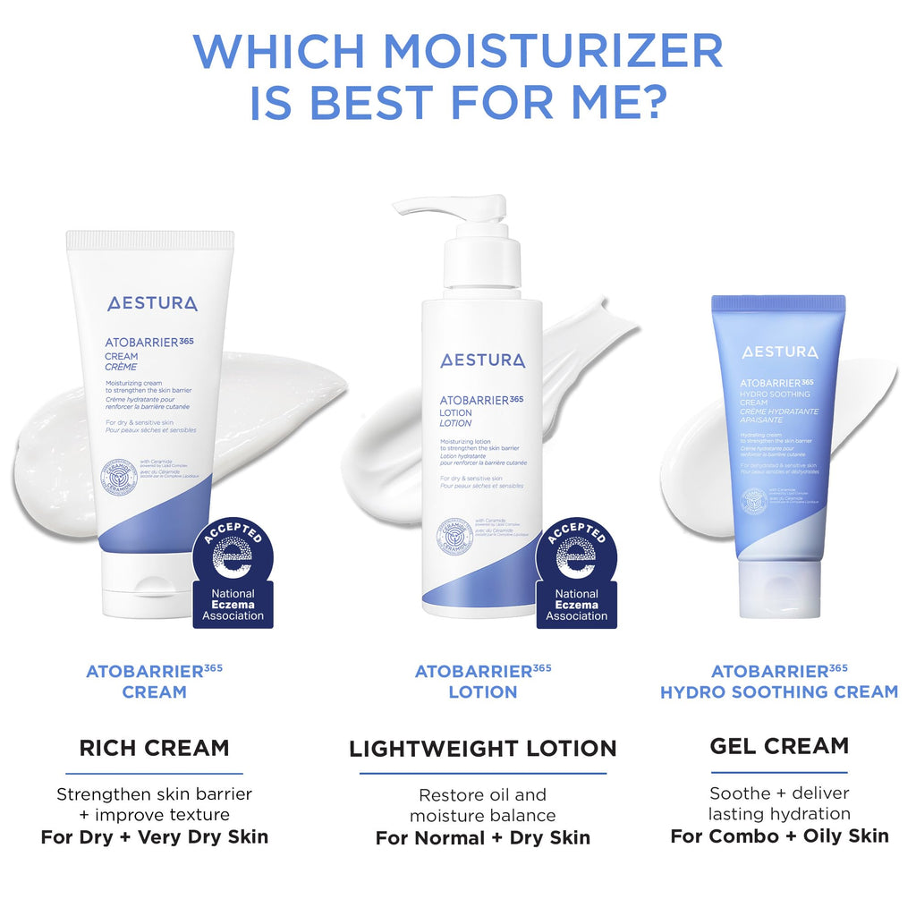 AESTURA ATOBARRIER365 Cream with Ceramides, Korean Face Moisturizer for Barrier Repair | 120H lasting Hydration, Ceramide Capsules