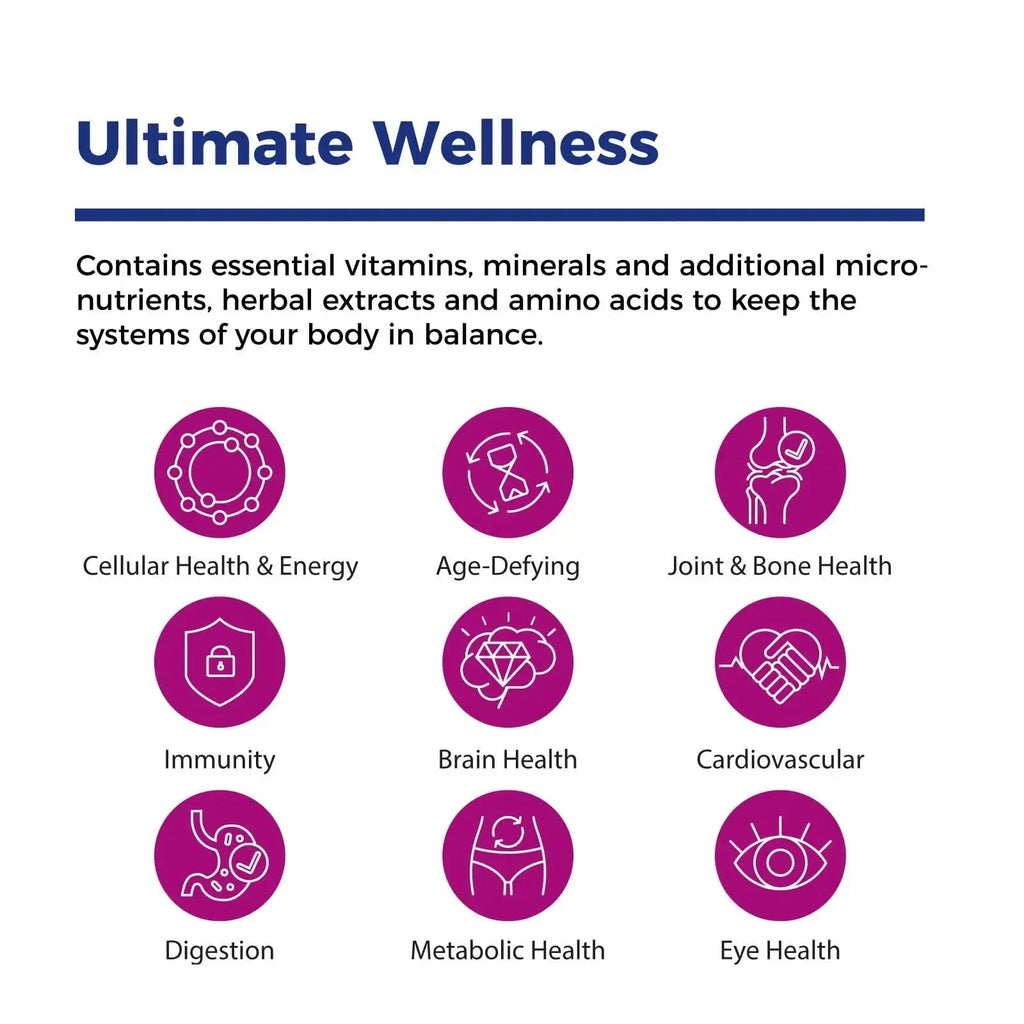 Xtendlife Total Balance Women's Premium Extra Strength Daily Multivitamin & Mineral - 90+ Nutrients for Complete Immune Xtendlife Au supplements