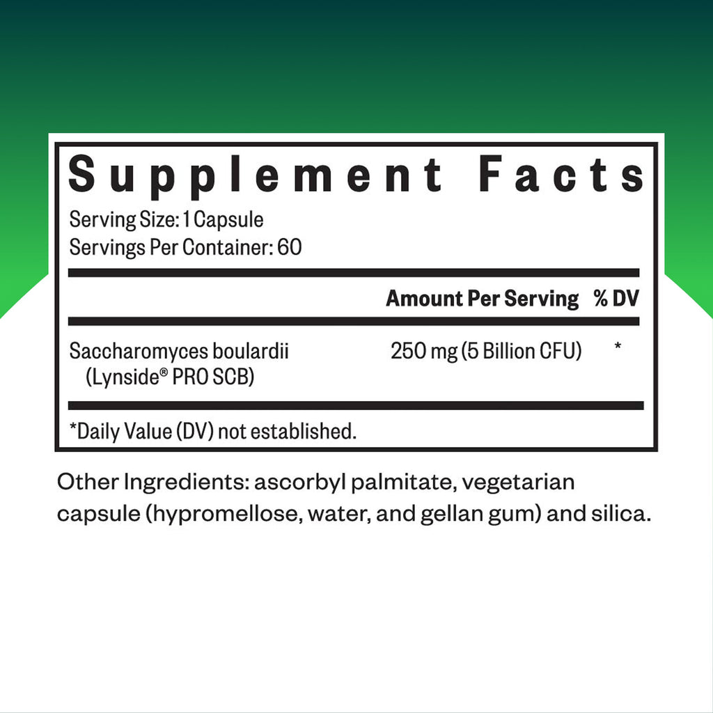 Seeking Health Saccharomyces Boulardii - Gentle Digestive Support for Healthy Bowel Movements* - Supports a Good GI Tract Environment & Microbiome While Traveling*