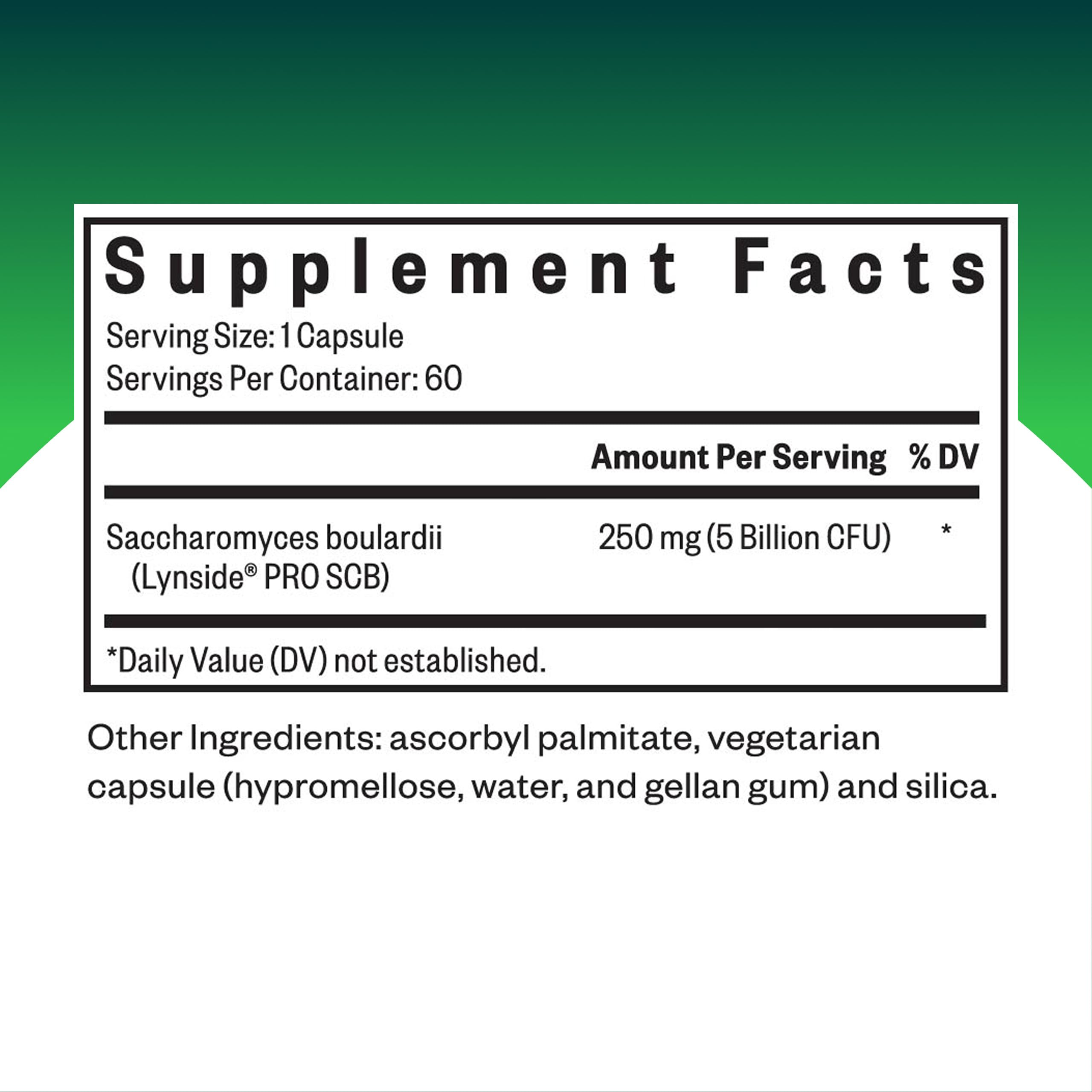 Seeking Health Saccharomyces Boulardii - Gentle Digestive Support for Healthy Bowel Movements* - Supports a Good GI Tract Environment & Microbiome While Traveling*