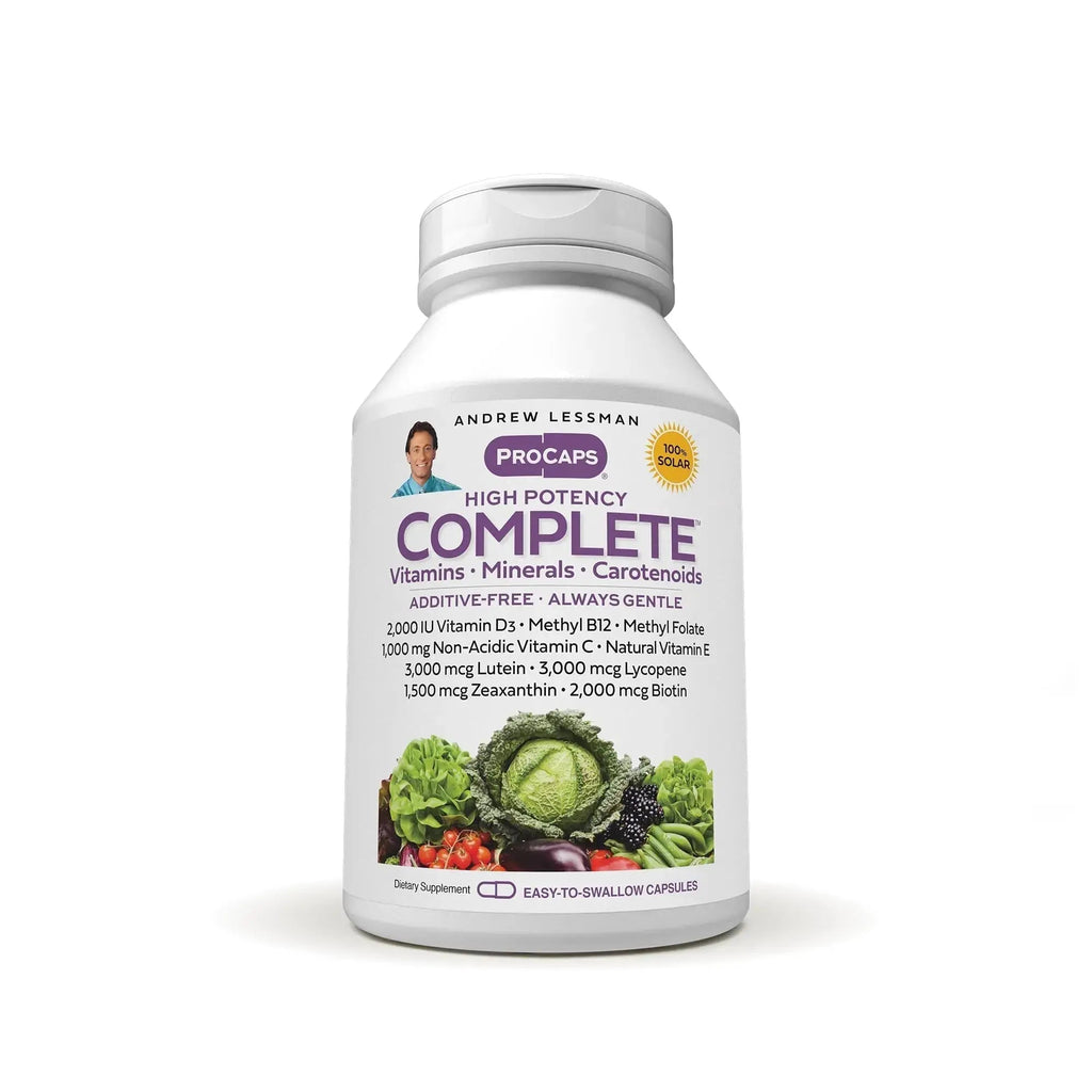 ANDREW LESSMAN Multivitamin - Complete 150 Capsules - High Potencies of 30+ Nutrients, Essential Vitamins, Minerals, Carotenoids ANDREW LESSMAN Au supplements
