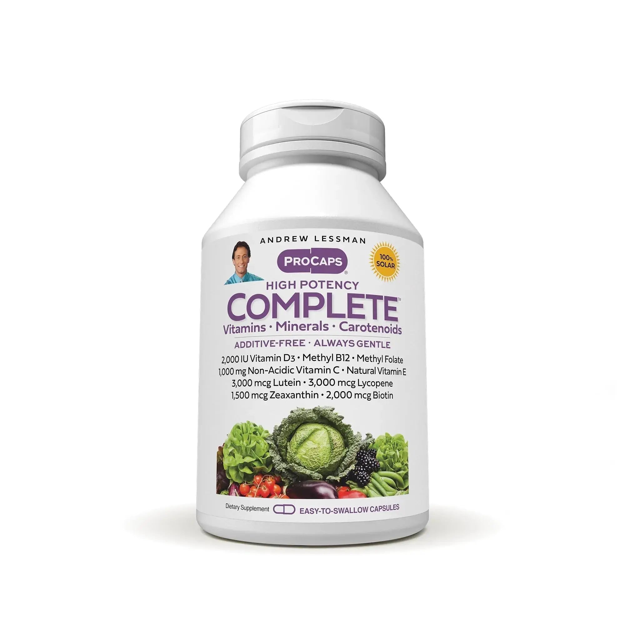 ANDREW LESSMAN Multivitamin - Complete 150 Capsules - High Potencies of 30+ Nutrients, Essential Vitamins, Minerals, Carotenoids ANDREW LESSMAN Au supplements