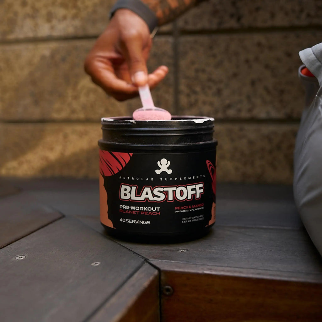 BLASTOFF Pre-Workout Powder - Organic Beet Root Powder with Natural Peach Mango AstroLab Supplements Au supplements
