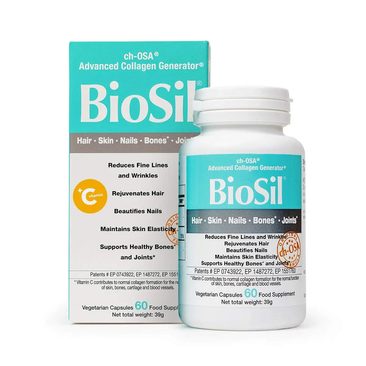 Advanced Collagen Generator with Vitamin C, BIOSIL Supplement for Women - Supports Healthy Hair BioSil Au supplements