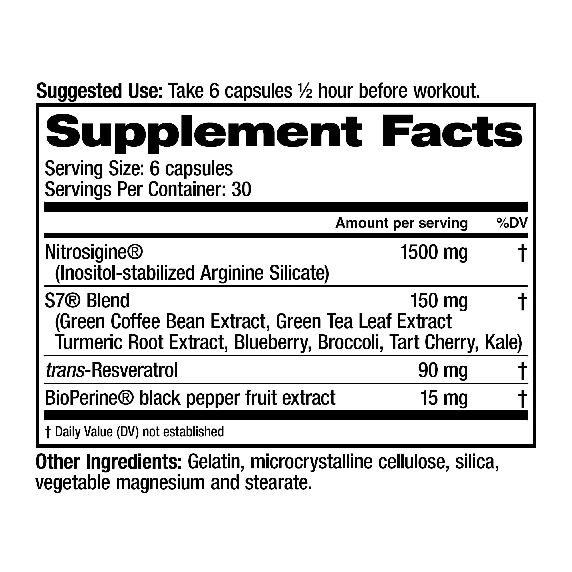 Juvenon GoldMember Lift Nitric Oxide Supplement – Nitrosigine, Trans-Resveratrol, S7 Plant Blend, BioPerine – Circulation, Energy & Muscle Support – 180 Capsules Juvenon Au supplements