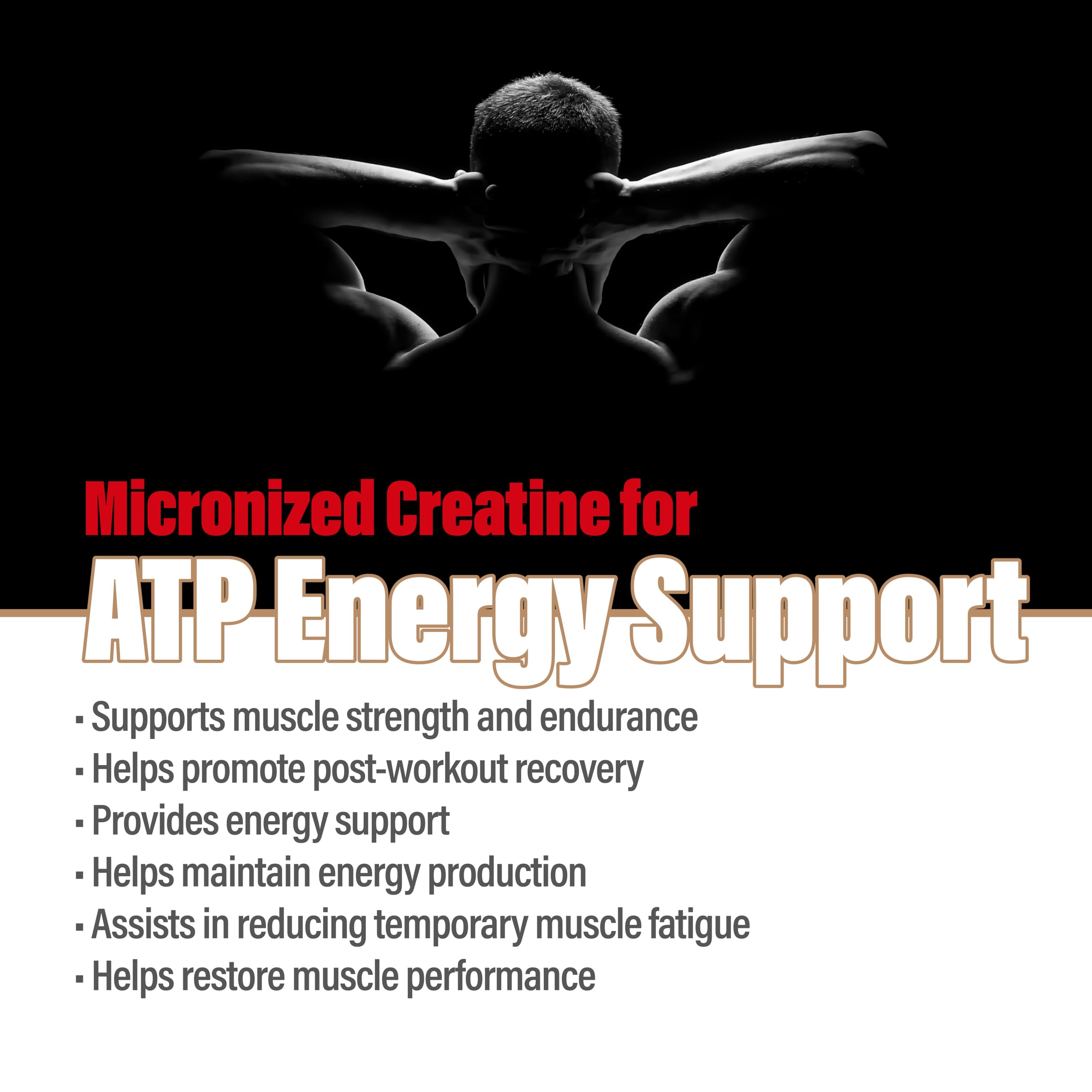 METALIFE 100% Pure Creatine Monohydrate Powder, Canada-Made, 1000 g (200 Servings) Micronized Powder, Muscle Growth, Unflavored, Ideal for Athletes & Fitness Enthusiasts, Third party lab tested, Vegan METALIFE Au supplements