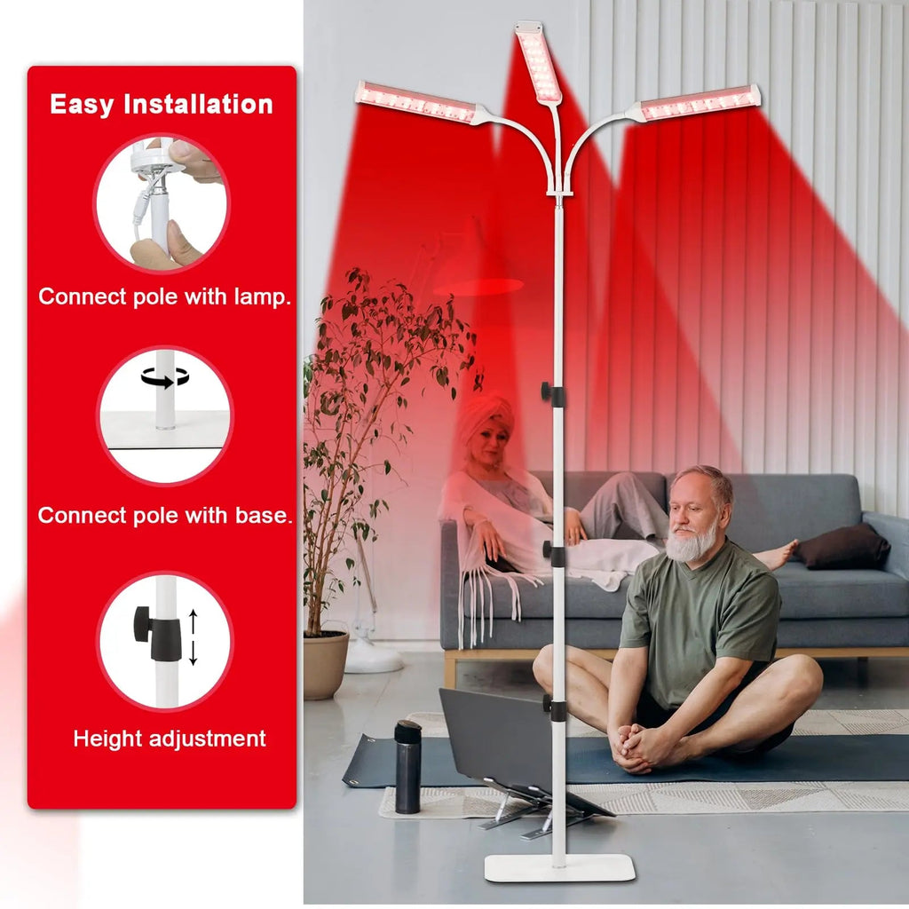 Akarishin Red Light Therapy Lamp- 660nm Red Light,850nm & 940nm Infrared Light Therapy Akarishin Au supplements