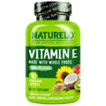 NATURELO Vitamin E Capsules 180 mg - 90 Vegan Capsules | Supports Skin, Hair, and Nails | Immune and Eye Health | NATURELO Au supplements