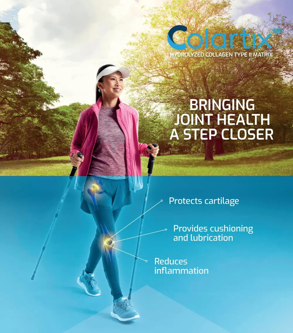 New: Colartix™ Collagen - 120 Capsules - Joint Specific Type II Collagen from Cartilage Time Health Au supplements