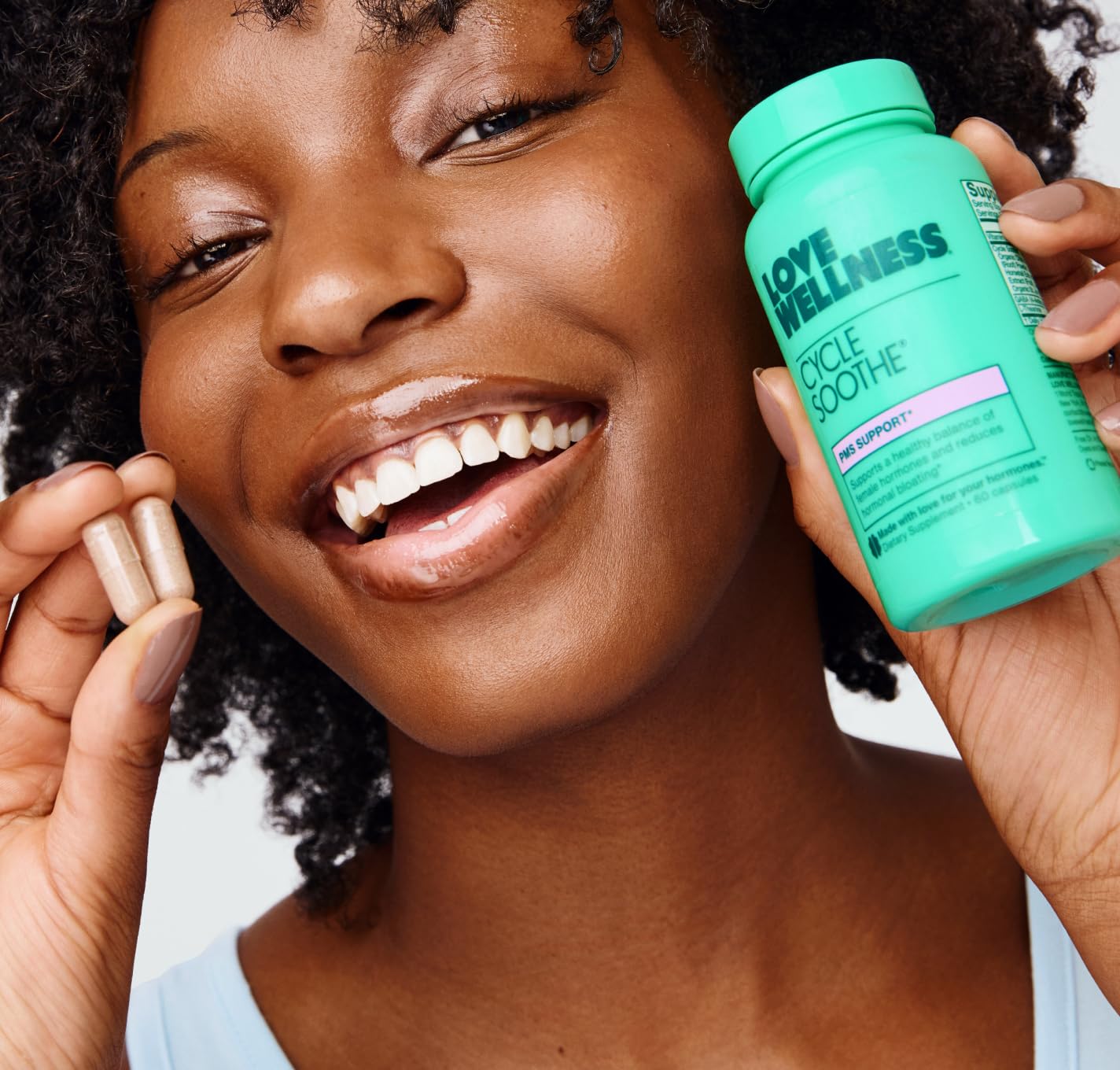 Love Wellness Cycle Soothe Supplement | Promotes a Happy Mood | Helps with PMS Hormones, Stress Relief, & Improves Mood | 60 Capsules Love Wellness Au supplements