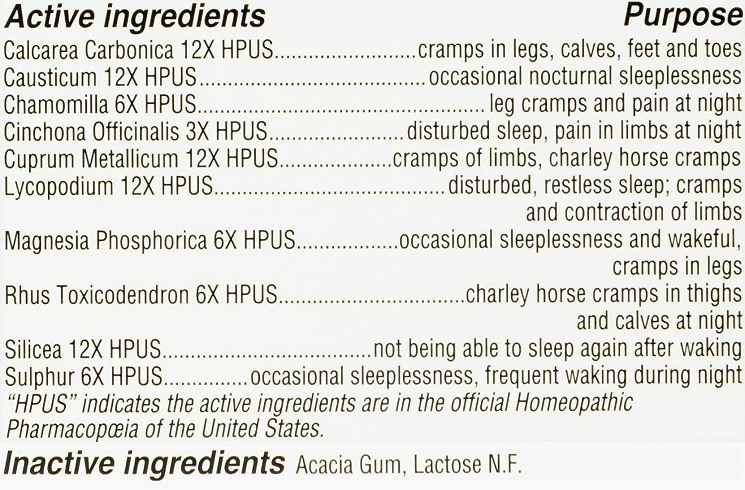 Hyland's Leg Cramps PM Tablets 50 ea 50 Count (Pack of 2) Hyland's Au supplements