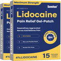 Sumifun 4% Lidocaine Patches Maximum Strength - 30 Count Pain Relief Patches for Back, Shoulder, Elbow, Knee, Muscle & Joint - Lower Back Pain Relief Products - Pain Patches Maximum Strength Lidocaine Sumifun Au supplements
