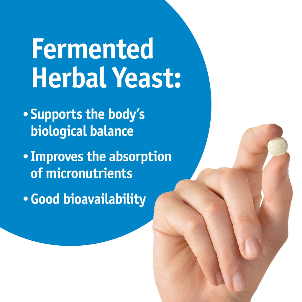Strath Nutritional Yeast Tablets - Vegetarian, Lactose Free, Artificial Additive Free - Digestive Support, Nutrient Absorption - Unflavored Daily Supplement - Prebiotic and Postbiotic Bio-Strath Au supplements