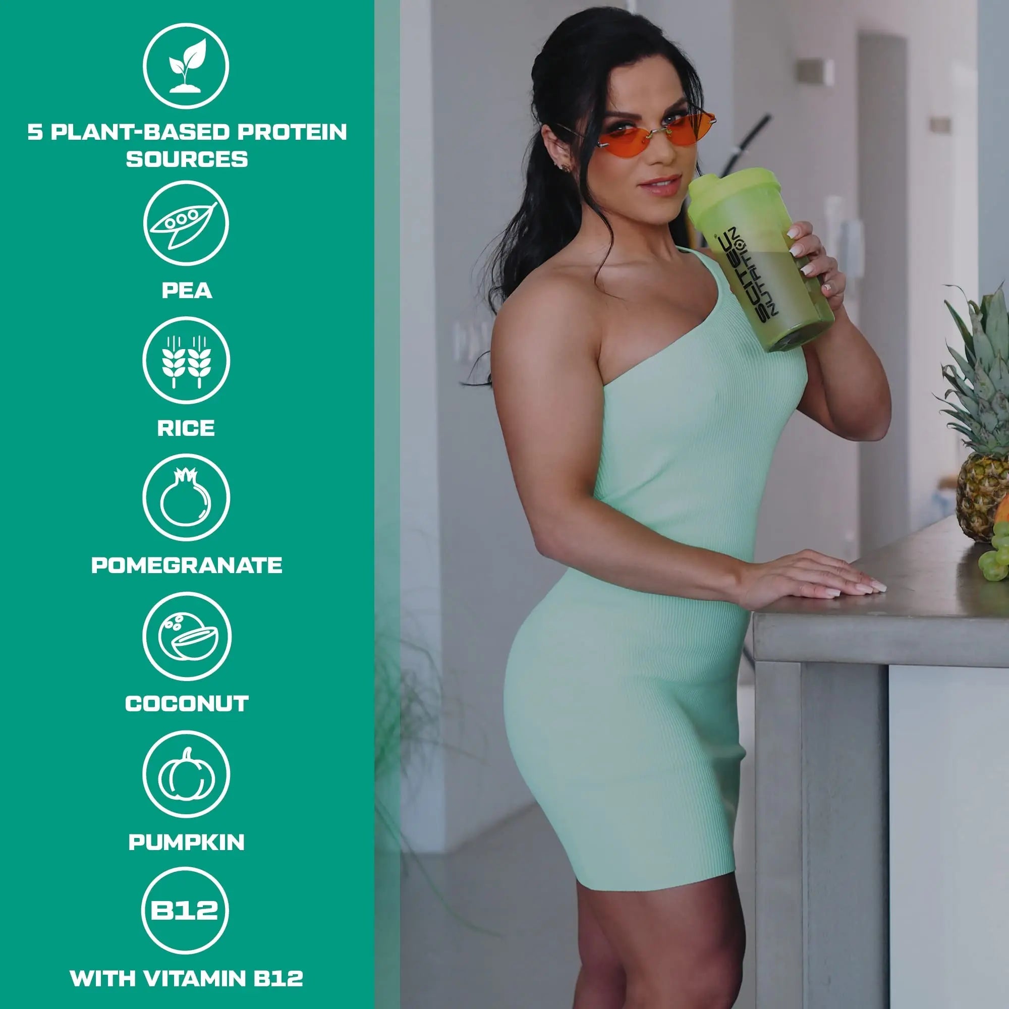 Scitec Nutrition 100% Vegan Protein – 5 Plant-Based Protein Sources – Fortified with Vitamin B12 Scitec Nutrition Au supplements