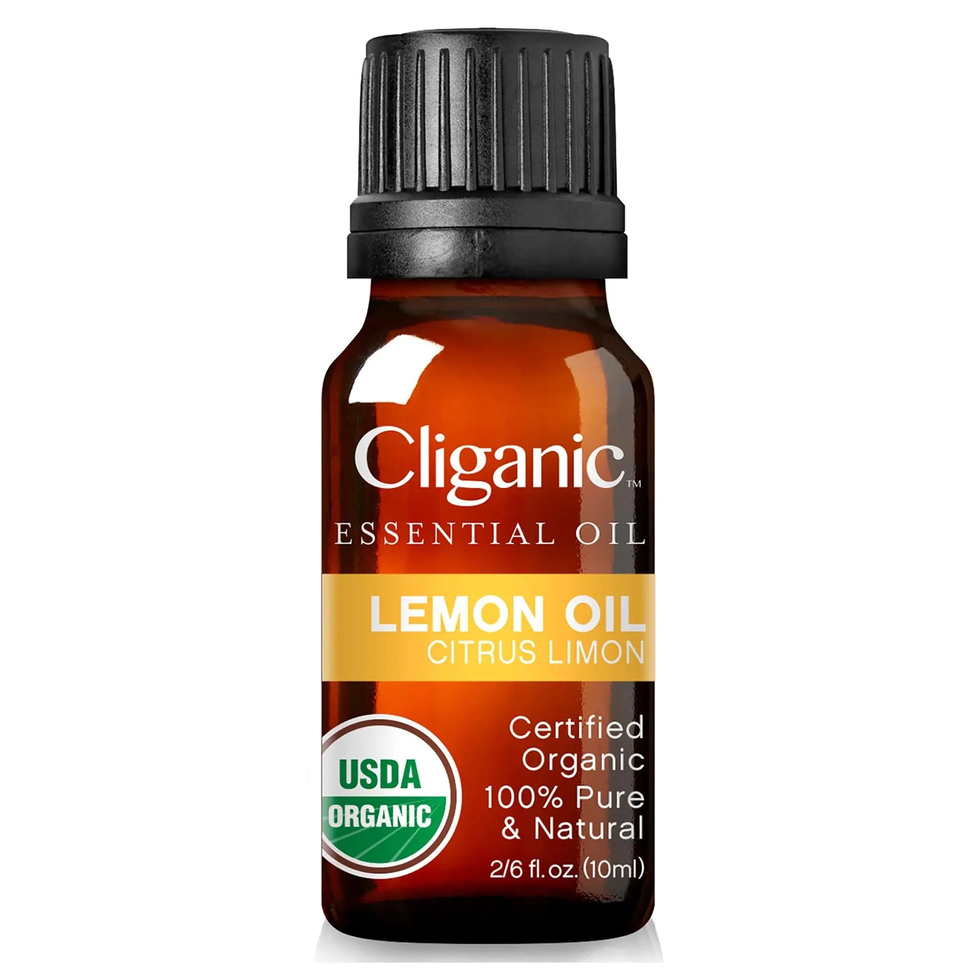 Cliganic USDA Organic Lemon Essential Oil, 100% Pure & Natural | Undiluted Cliganic Au supplements