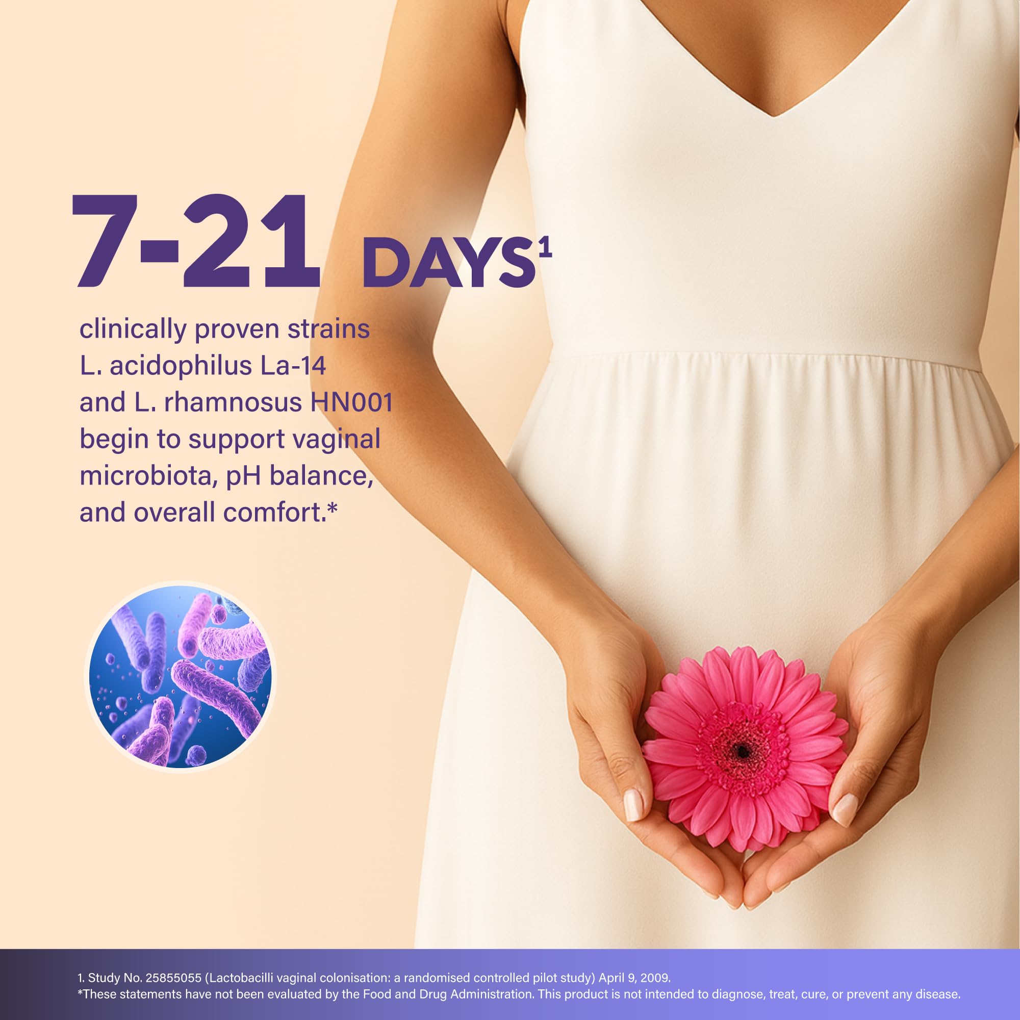 Probiotics for Women 50 Billion CFU - Vaginal Probiotics Clinically Proven for Yeast & pH Balance - Digestion & Bloating Relief - 8 Strains + Prebiotics - Delay Release - Made in USA, 30 Capsules NUTRAHARMONY Au supplements