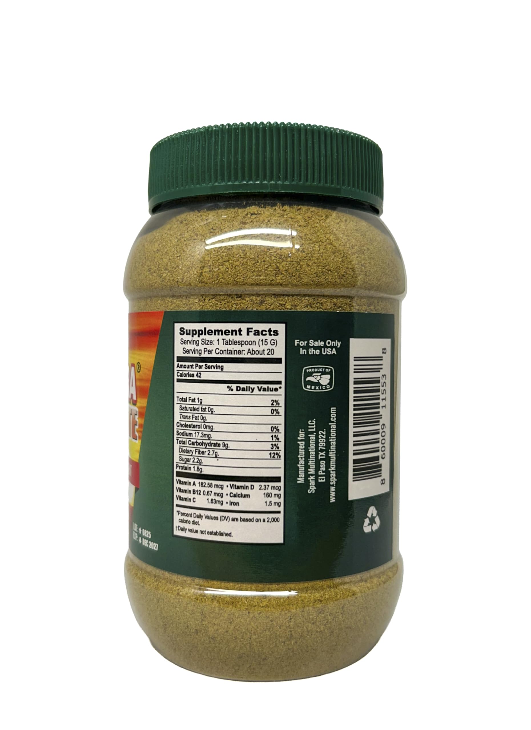 Simifibra Forte MX Dietary Fiber Supplement Powder 300g - Supports Digestive Health and Weight Management | Suplemento de Fibra Dietética en Polvo, 300g