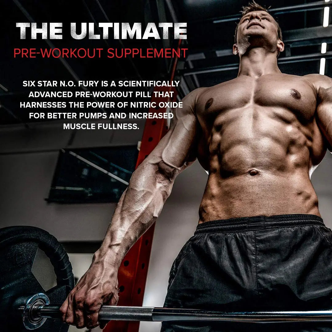 Six Star Nitric Oxide Supplement Nitric Oxide Fury Pre-Workout Pre Workout Nitric Oxide Six Star Au supplements