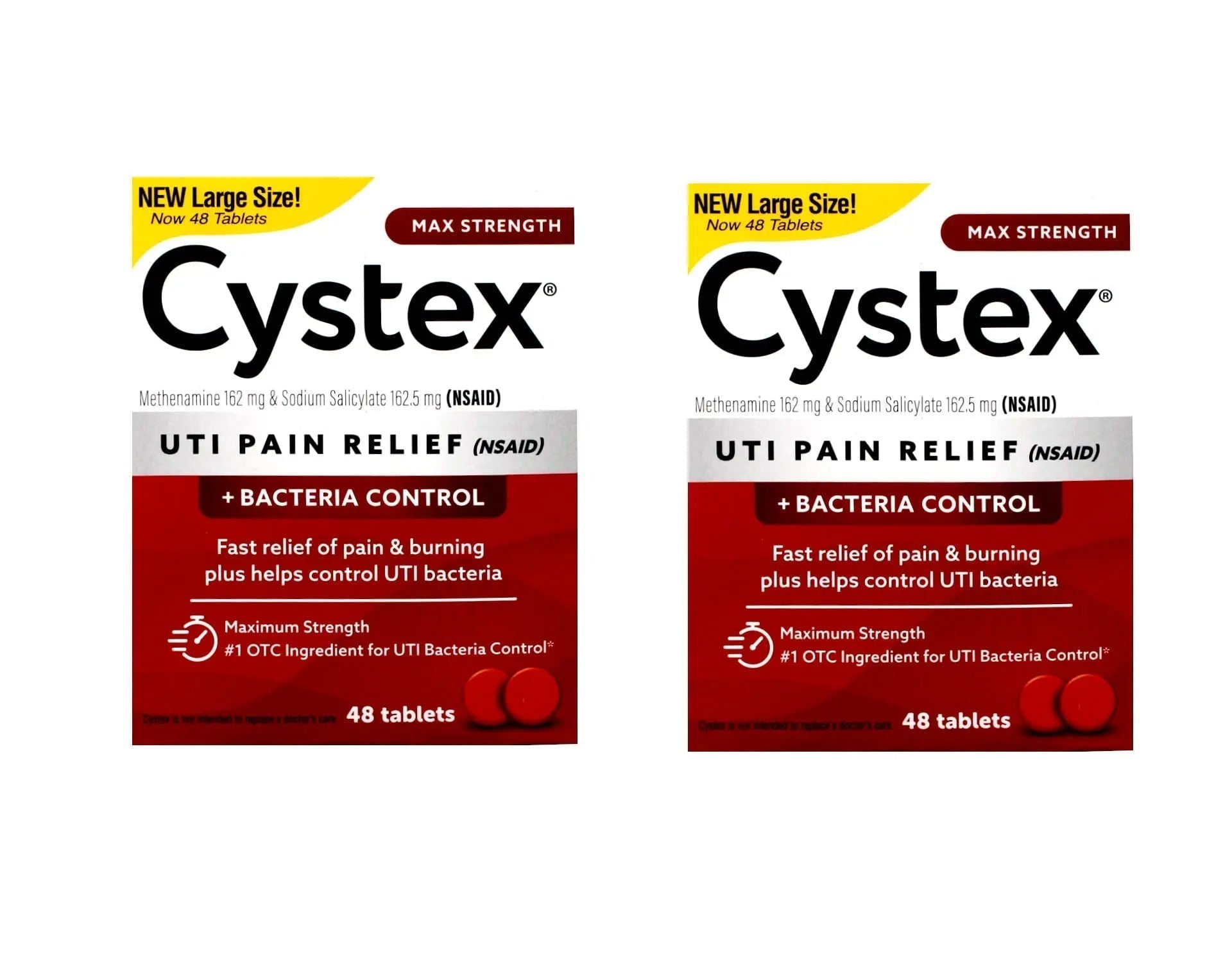 Cystex Plus Urinary Pain Relief Tablets 40 ea (Packs of 2) Cystex Au supplements