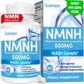 Kaumipor NMNH (Dihydronicotinamide Mononucleotide) NMN Alternative Supplement, 500 mg Per Serving NAD Supplement to Boost NAD+ Levels, for Anti Aging, Energy, Immunity, Focus, 60 Vegan Capsules Kaumipor Au supplements