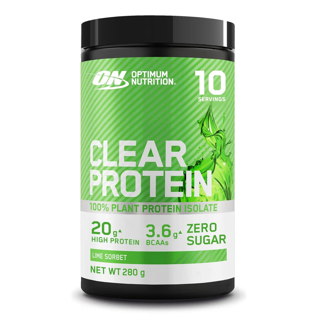 Optimum Nutrition Clear Protein 100% Plant Protein Isolate, Lime Sorbet Optimum Nutrition Au supplements