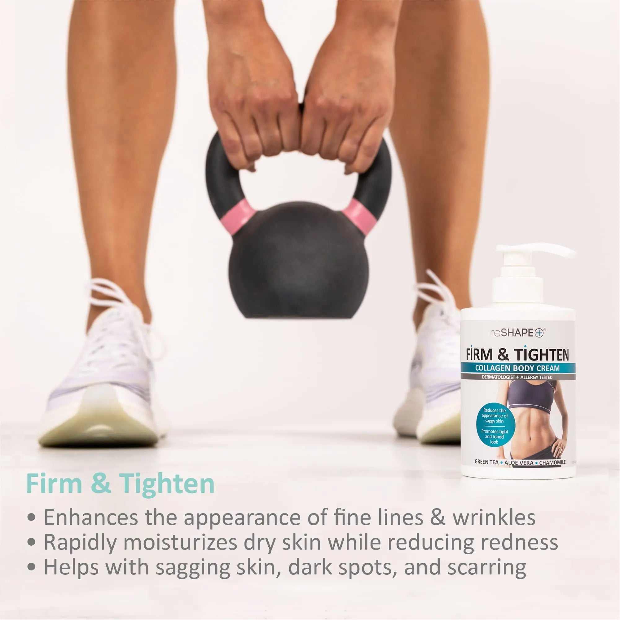 Reshape+ Collagen Body & Face Cream Moisturizing Skin Care Lotion, Skin Tightening Cellulite Reshape+ Au supplements
