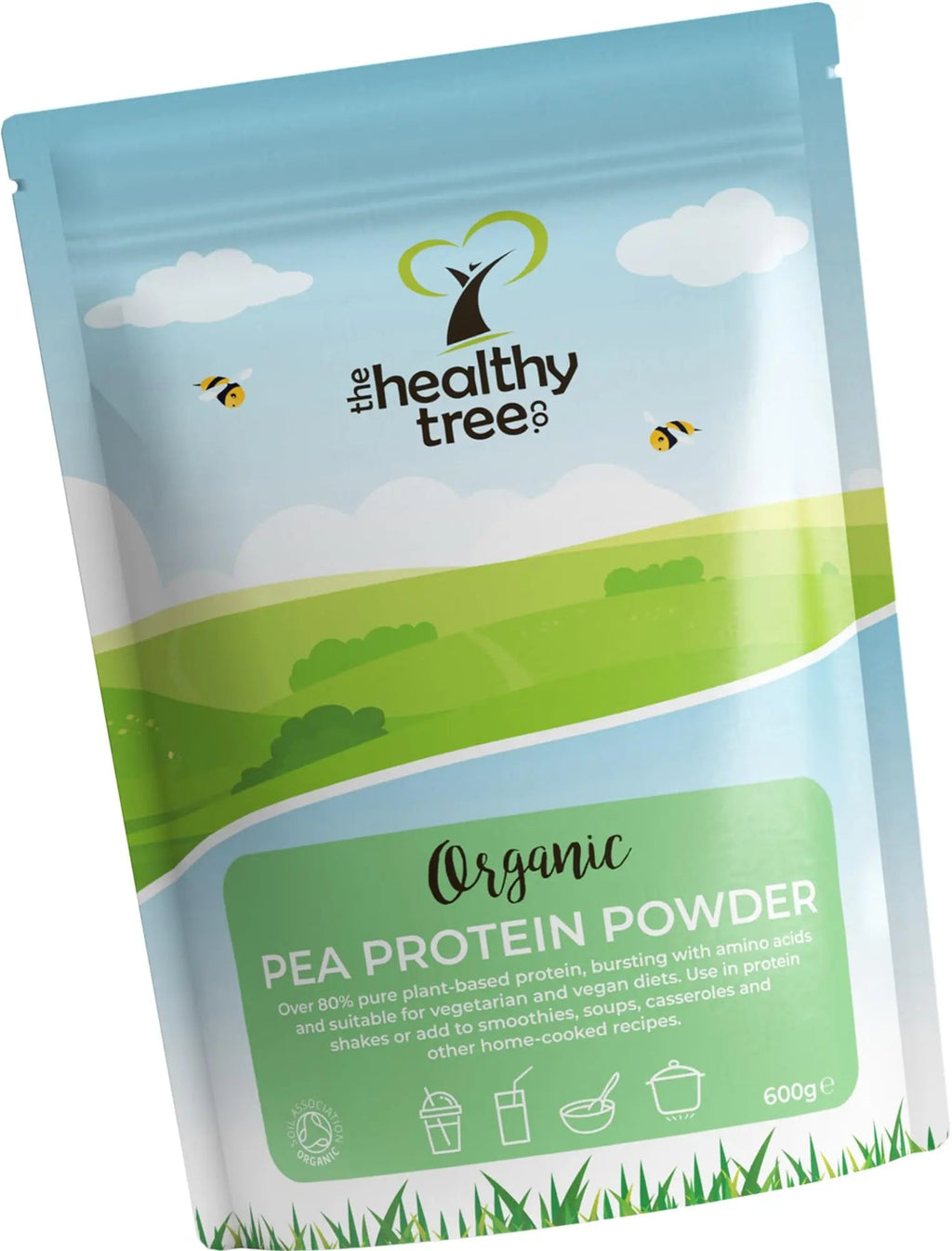 Organic Pea Protein Powder - European Vegan Protein Powder by TheHealthyTree Company TheHealthyTree Company Au supplements