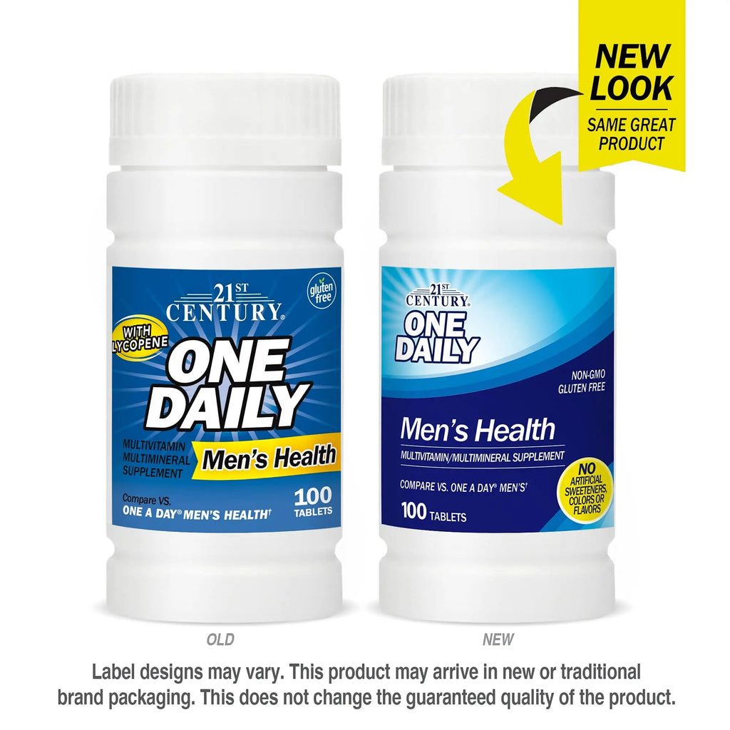 21st Century One Daily Men's Health Tablets, 100 Count 21st Century Au supplements