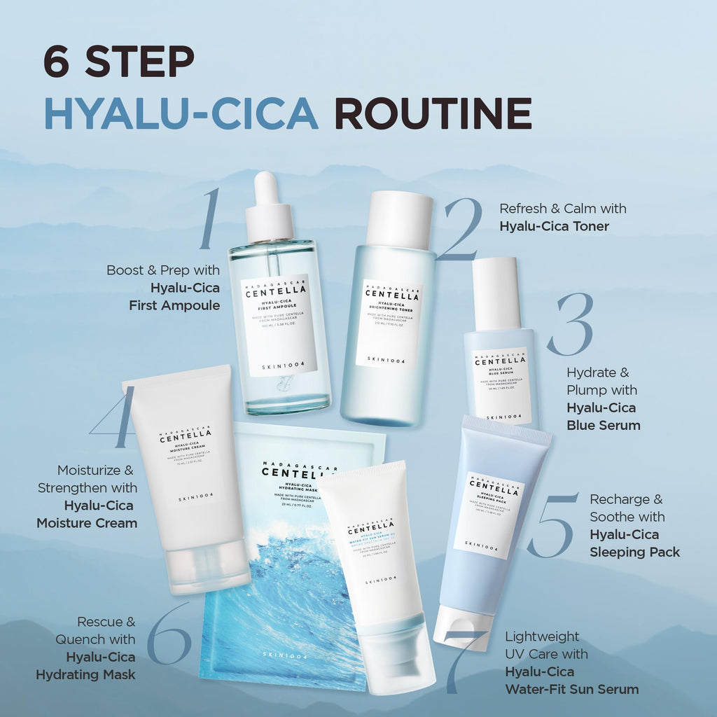 SKIN1004 Centella Hyalu-Cica Water-Fit Sun Serum UV, Korean Sunscreen SPF 50, Centella Sunscreen, Travel Essentials