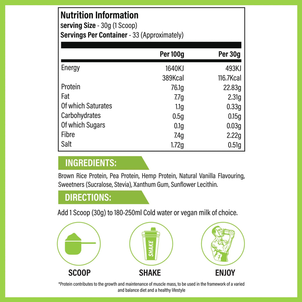 Vegan Protein Powders - Plant Based Vegan Protein Powder 1kg Soy Free Protein Powder Freak Athletics Au supplements