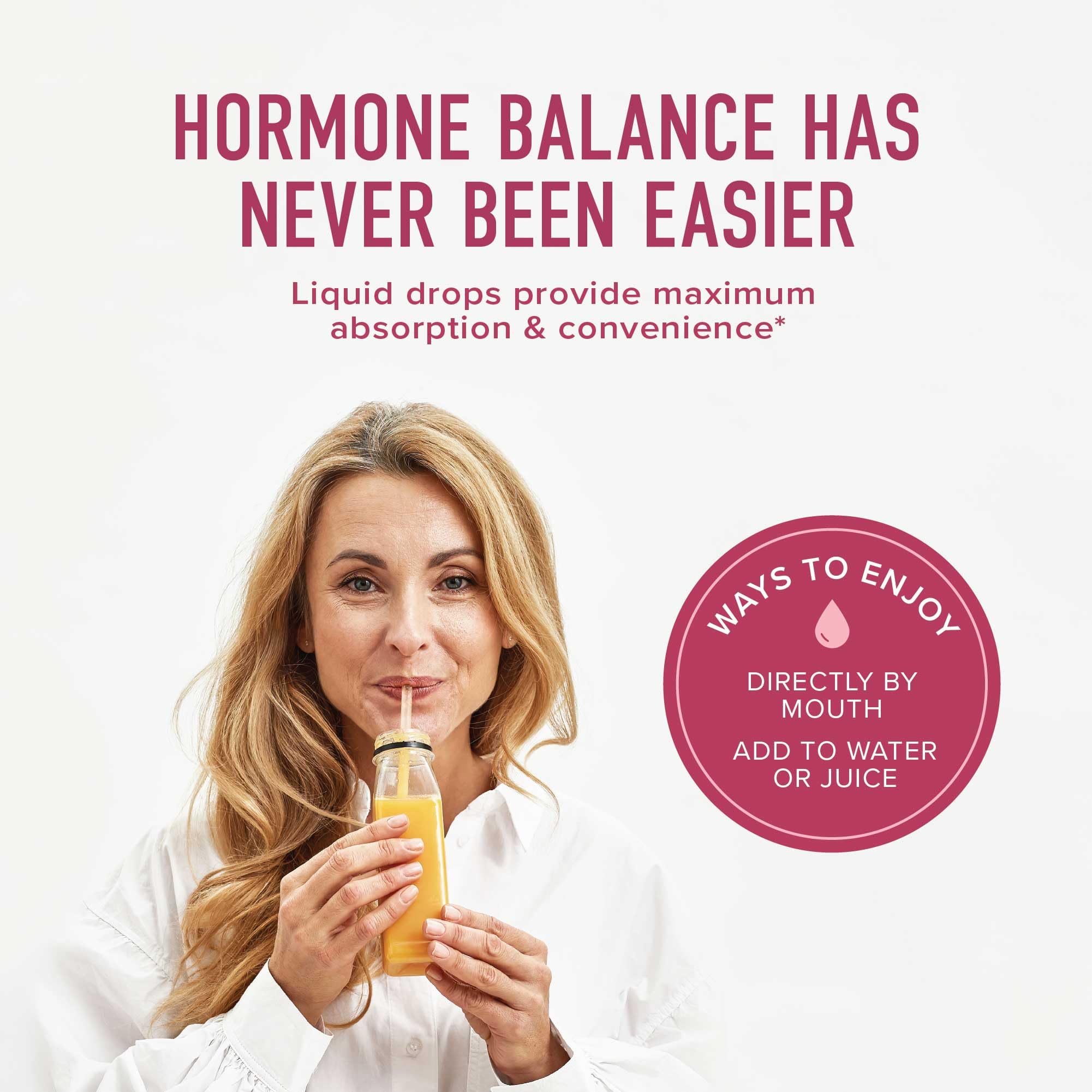 Hormone Balance Liquid Drops | with Black Cohosh, Stinging Nettle, Red Raspberry Leaf, Chasteberry & More | Menopause, Hot Flash, & PMS Relief Menstrual Herbal Support Tincture | Vegan Formula | 2oz SMNutrition Au supplements