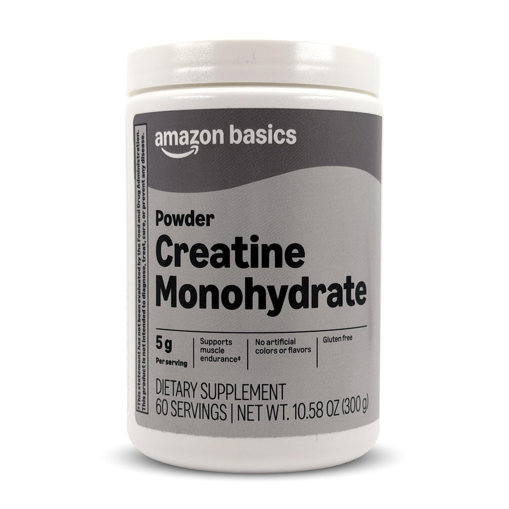 Amazon Basics Creatine Monohydrate Powder, 10.58 oz, 60 Servings Amazon Basics Au supplements
