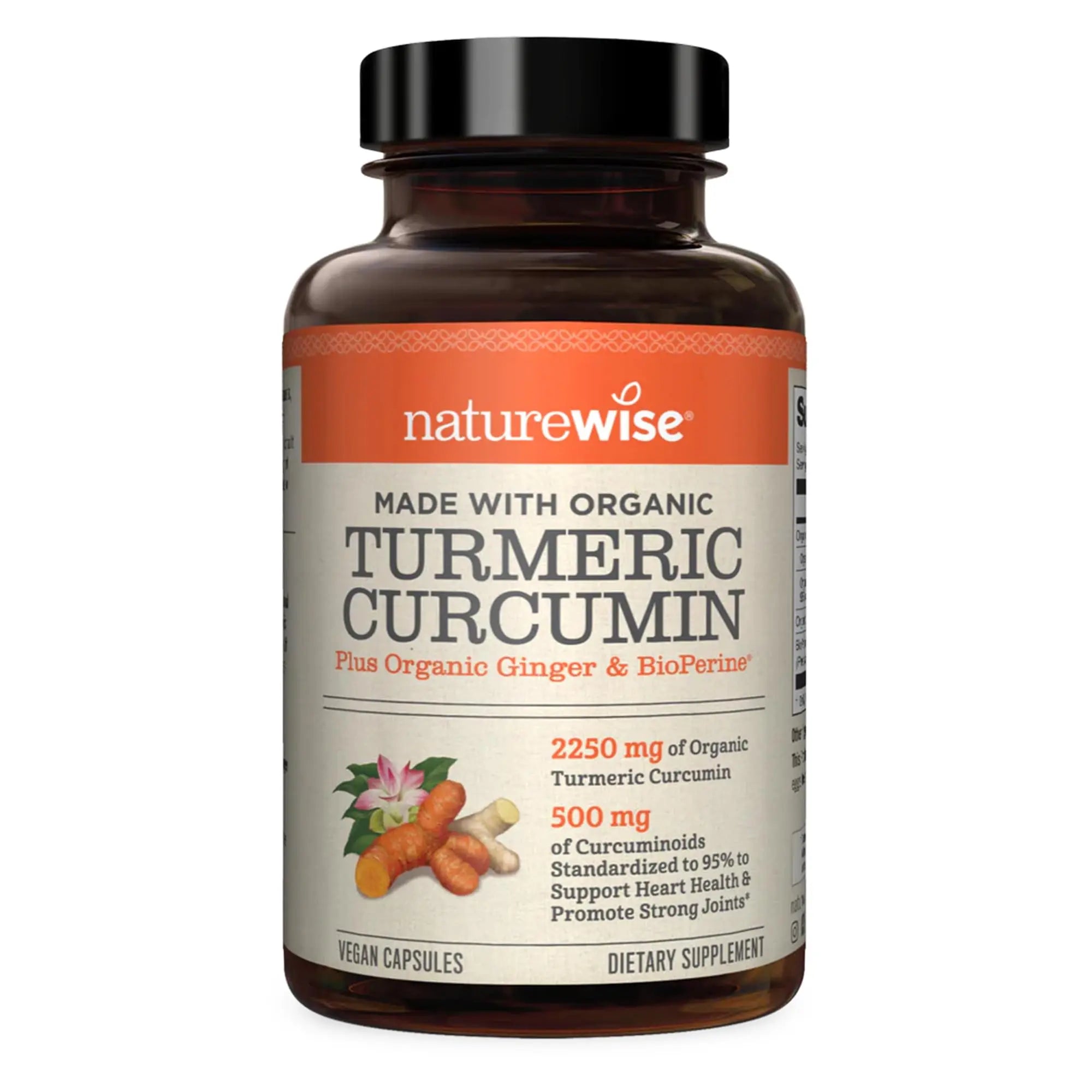 NatureWise Curcumin Turmeric 2250mg 95% Curcuminoids & BioPerine Black Pepper NatureWise Au supplements