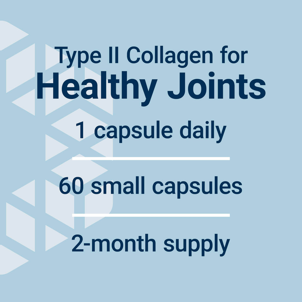 Life Extension NT2 Collagen™, Joint Health Supplement for Joint Comfort & Mobility, Gluten-Free, Non-GMO, 1 Daily, 60 Small Capsules Life Extension Au supplements
