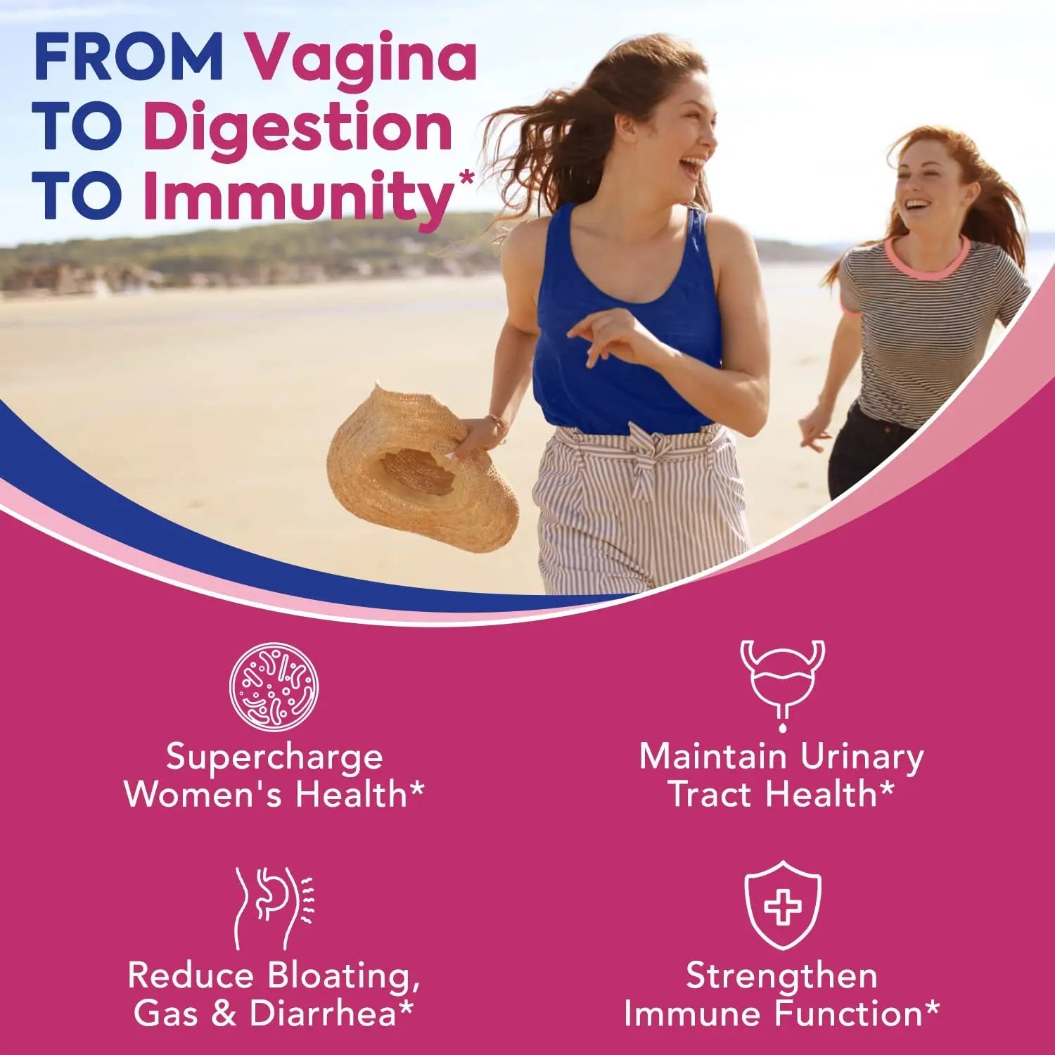 Surebounty Probiotics for Women, 120 Billion CFU 34 Strains, Prebiotics + Digestive Enzymes Surebounty Au supplements