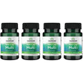 Swanson Daily Multivitamin Without Minerals 30 Veg Capsules (4 Pack) Swanson Au supplements