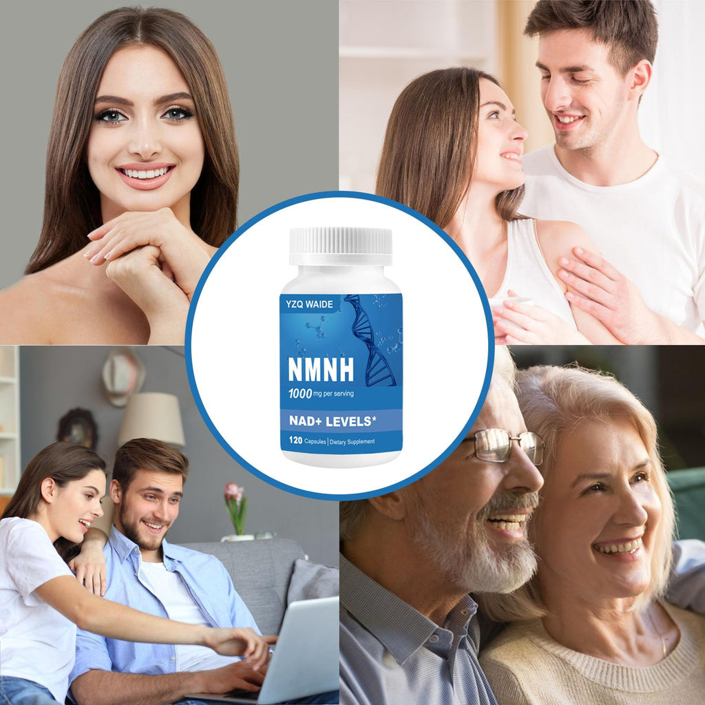 YZQ WAIDE NMNH (Dihydronicotinamide Mononucleotide), 1000mg NMNH Supplement to Boost NAD+ Levels Resveratrol Supplement with Quercetin for Energy, Aging, Non-GMO, Gluten Free, 120 Capsules YZQ WAIDE Au supplements