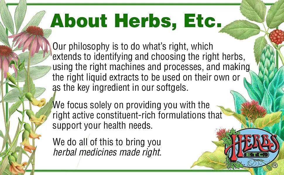 Herbs Etc, Yeast Releaf, 60 Capsules Herbs Etc. Au supplements