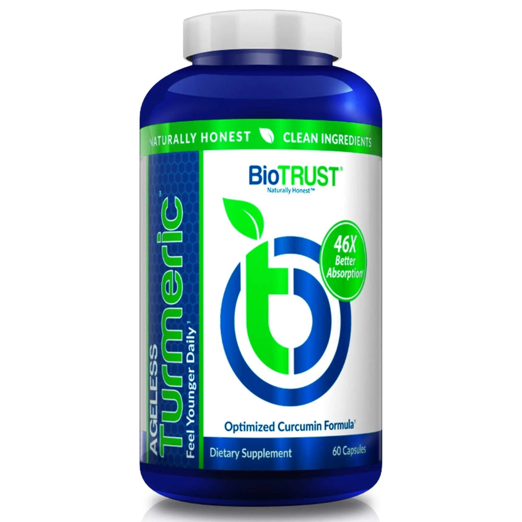 BioTrust Ageless Turmeric Supplement - CurcuWIN Turmeric Curcumin with Ginger Extract BioTrust Au supplements