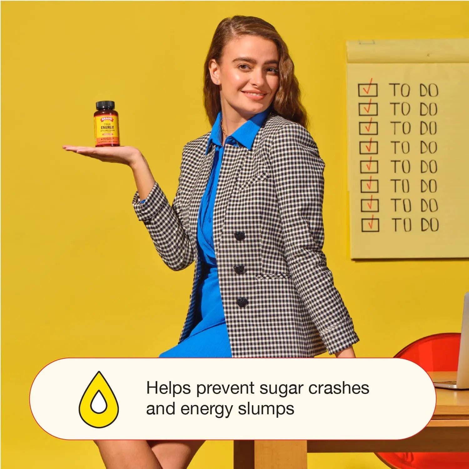 Bragg Apple Cider Vinegar True Energy Capsules – 6 B Vitamins – Caffeine Free Bragg Au supplements