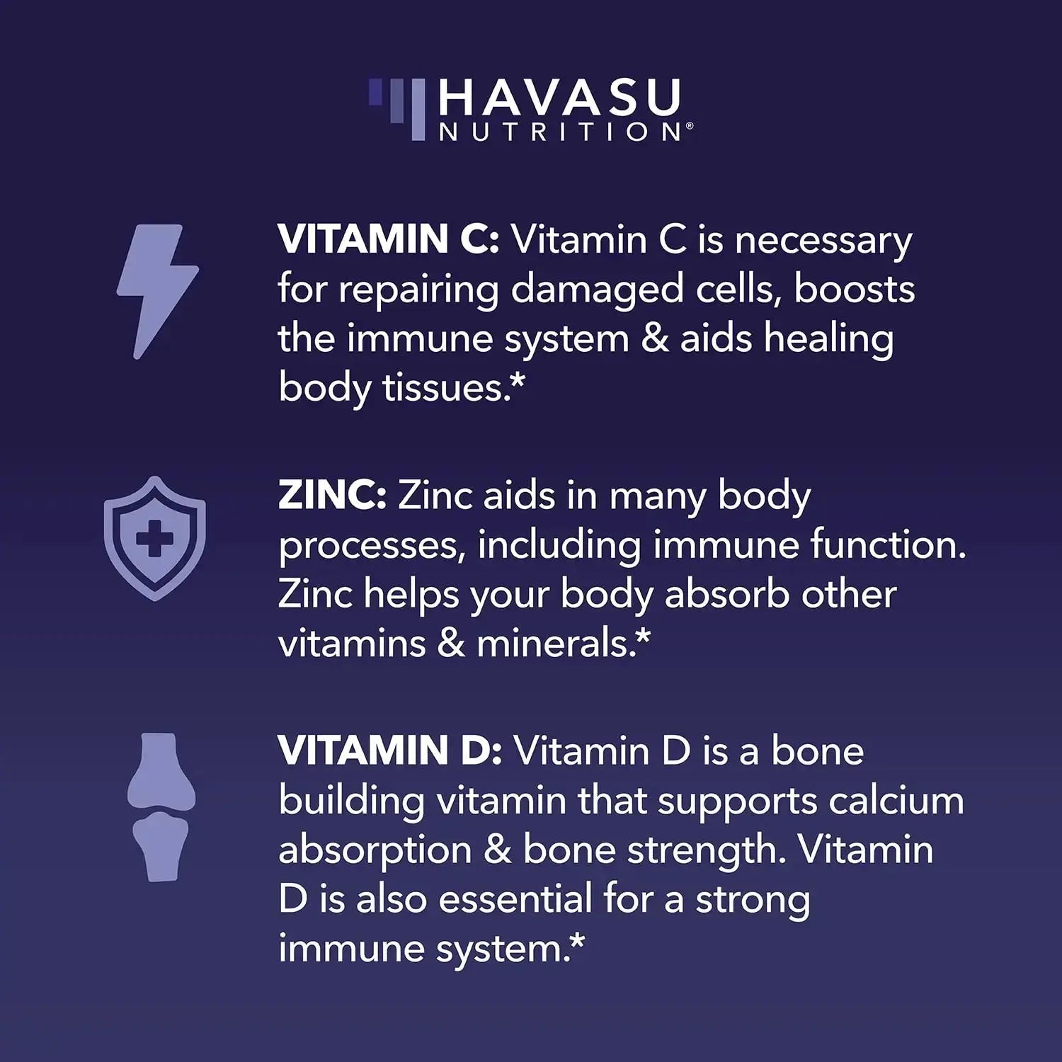 Multivitamin Gummies for Adults - Daily Gummy with Vitamin C, D, and Zinc for Men and Women - 60 Count - GLP-1 Nutritional Support HAVASU NUTRITION Au supplements