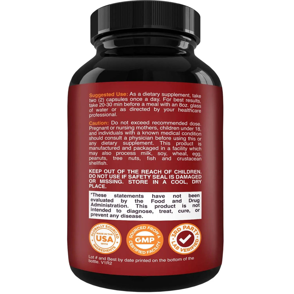 Nitric Oxide Support Pills - Natural Workout Supplement & Exercise Enhancer - Boost Energy Natures Craft Au supplements