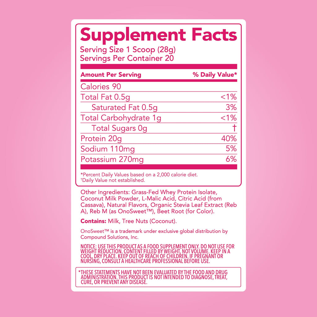 Clean Simple Eats Clear Protein Drinks, 20G Grass Fed Whey Protein Isolate, Ultra Filtered, Light & Refreshing Beverage, Low Lactose, No Artificial Ingredients,