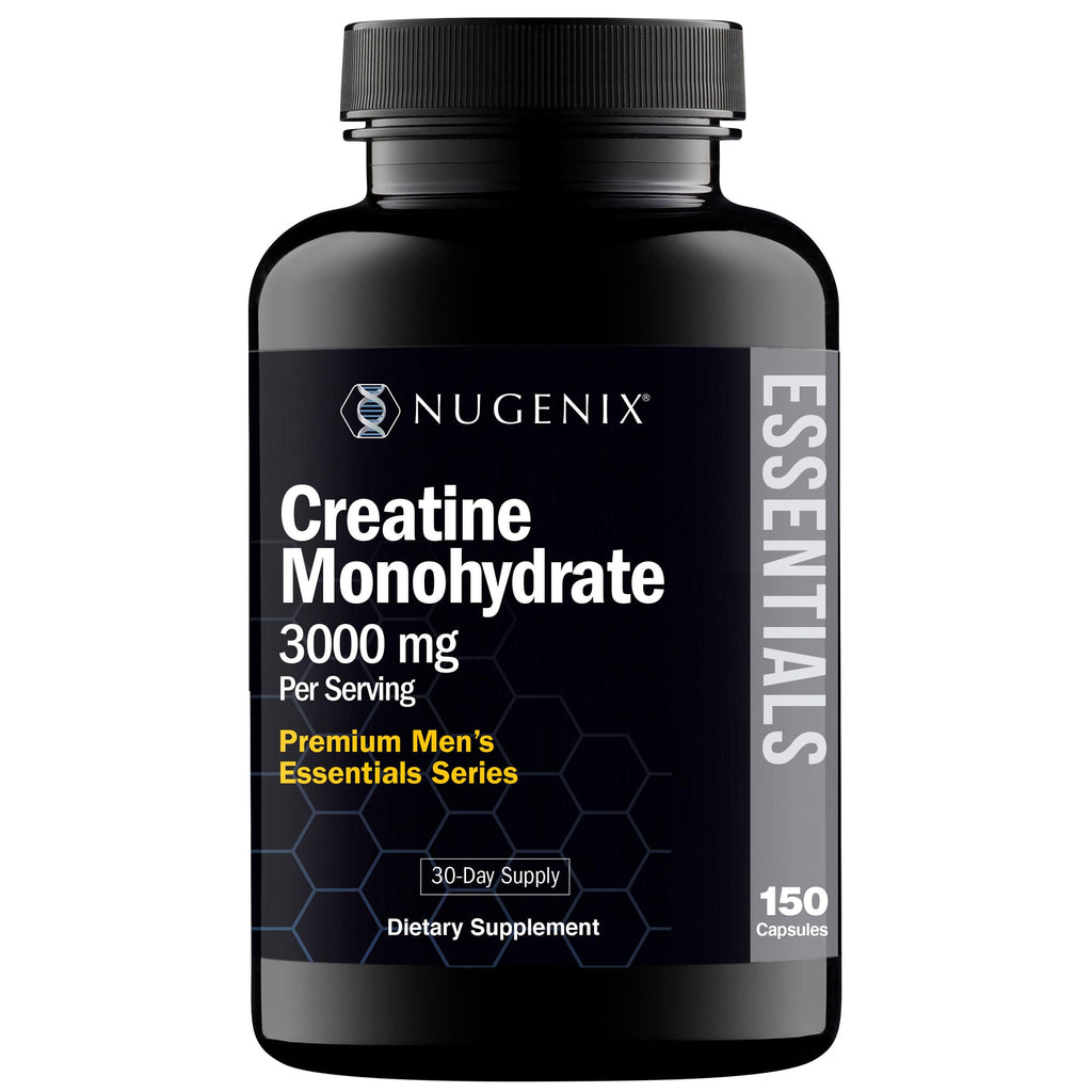 Nugenix Essentials Premium Creatine Monohydrate Pills Supplement, 3000mg, 150 Capsules Nugenix Au supplements