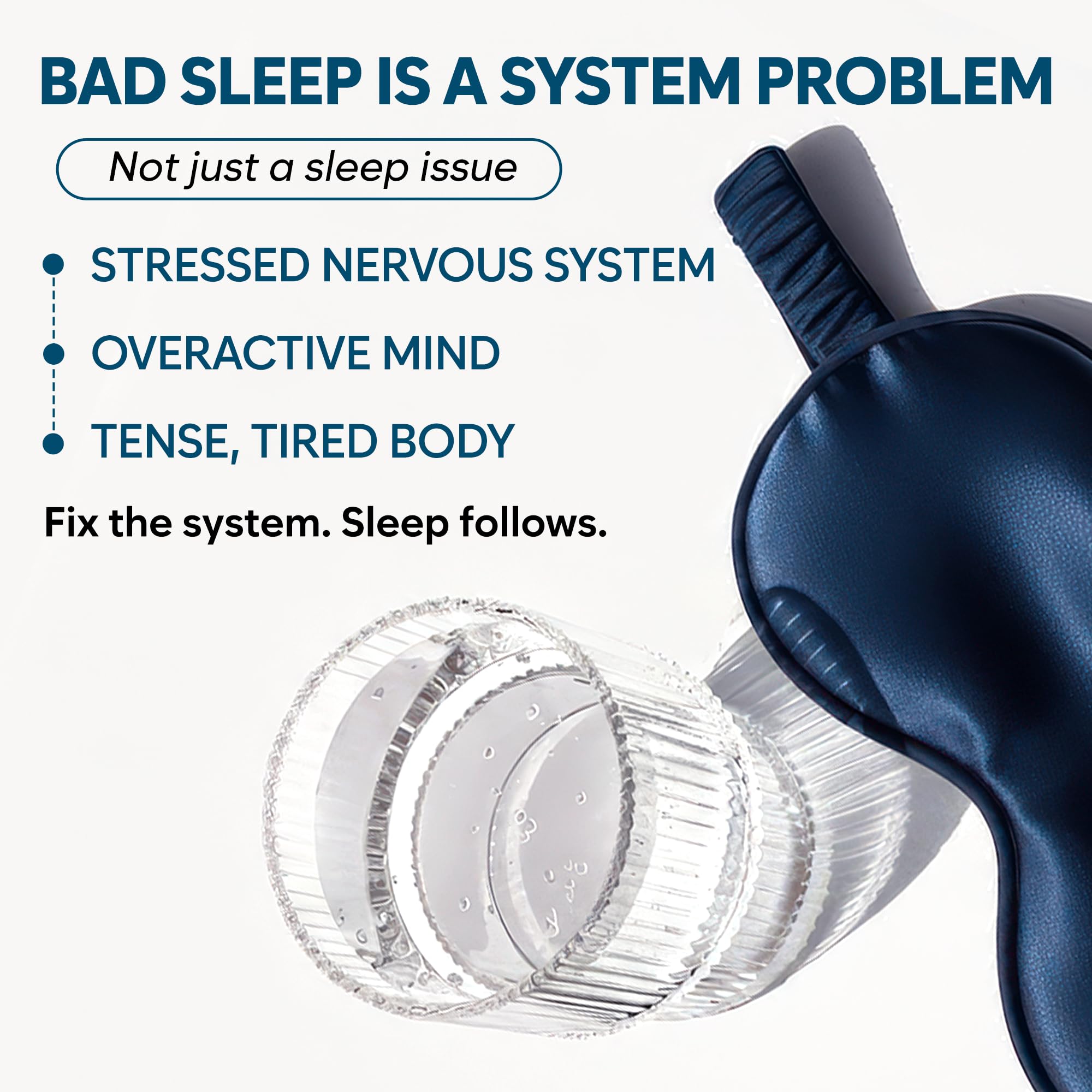 Natural Chelated Magnesium Glycinate Sleep Aid - Melatonin-Free Sleep & Stress Relief with KSM-66 Ashwagandha, GABA, L-Theanine & Chamomile for Muscle Relaxation - Made in USA - 90 Capsules Facime Au supplements
