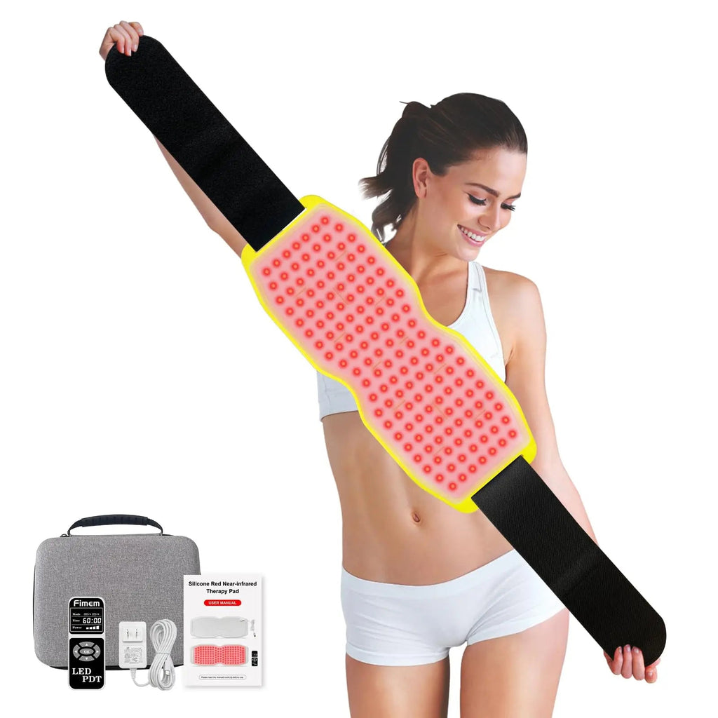 Fimem Red Light Therapy Belt 660nm 850nm 940nm, Red Light Therapy Device for Back, Infrared Light Therapy Fimem Au supplements