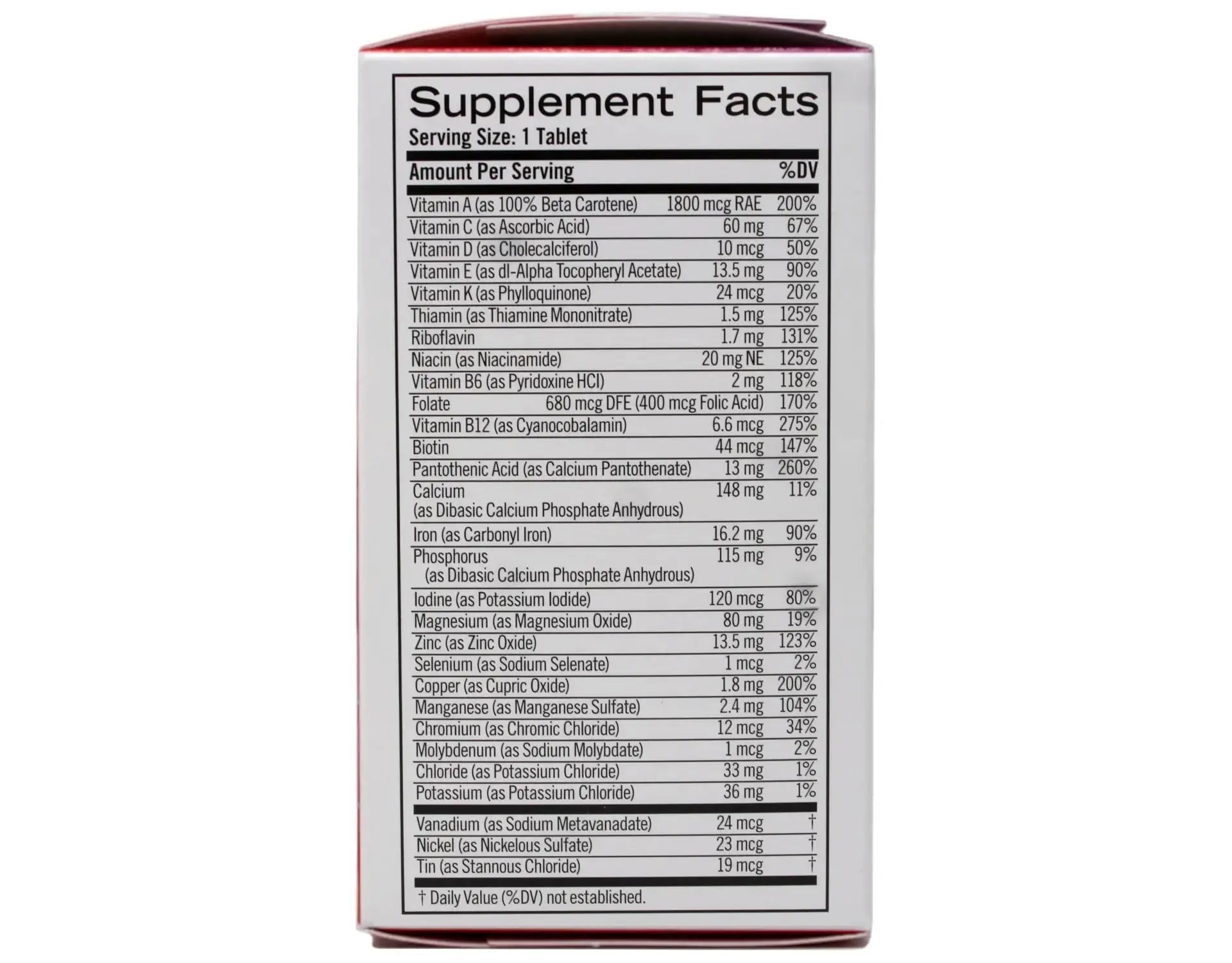 Geritol Complete Tablets 100 Tablets Geritol Au supplements