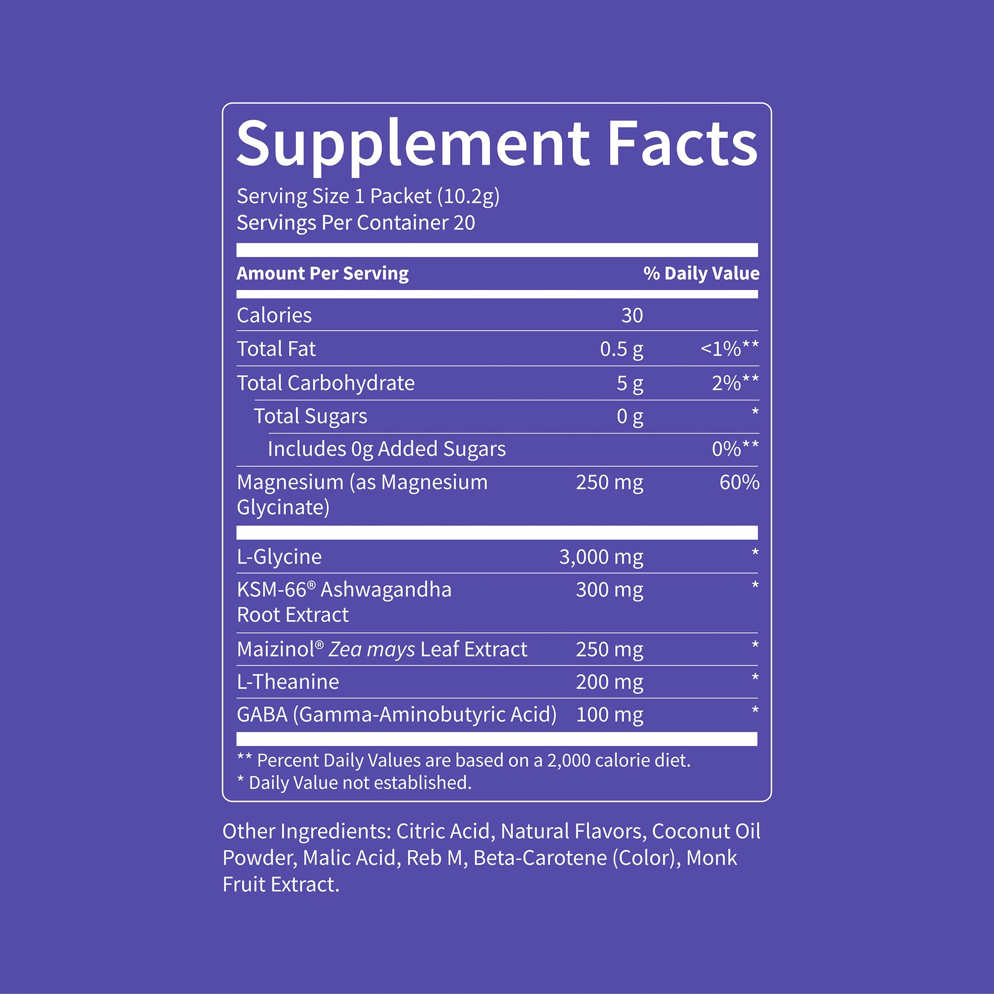Nello Supersleep, Nighttime Sleep Support Drink Mix, Ashwagandha, Maizinol, L-Glycine, Magnesium Glycinate, Peach Dream (Pack of 20)